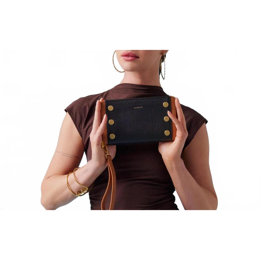 NEW HAMMITT bryant wristlet wallet in black - Picture 2 of 2
